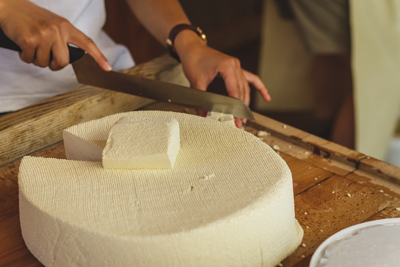 Making cheese